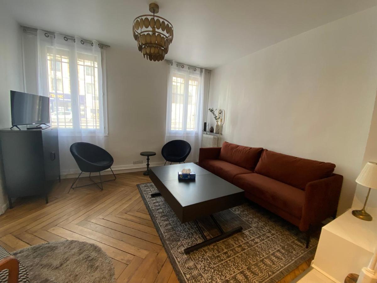 La Contemporaine - Belle Maison En Triplex - 058 Rouen Zewnętrze zdjęcie